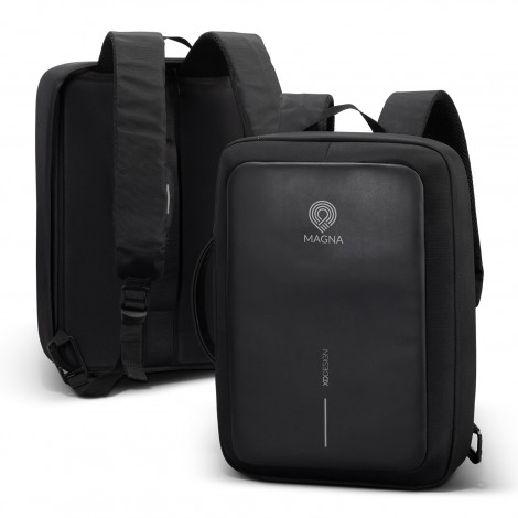 Bobby Bizz Anti theft Backpack Briefcase Position Promo